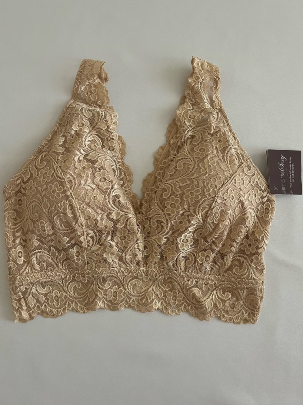 Smart & Sexy Lace Bralette in Nude - Women Intimates & Sleepwear